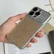 Чохол протиударний з блискітками Shine для iPhone 16 Pro Max Gold