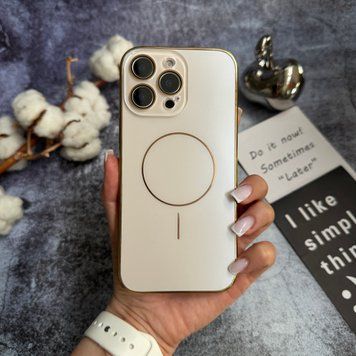 Матовый чехол MagSafe минималистичный дизайн защита и стиль Lume Case для iPhone 11 Pro Max Gold