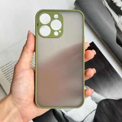 Чехол ударопрочный Avenger case Full для iPhone 13 Pro Army Green