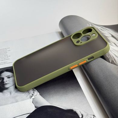 Чехол ударопрочный Avenger case Full для iPhone 13 Pro Army Green