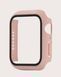 Чехол прозрачный Colored board matte для Apple Watch 40 mm / SE 40mm Light Pink
