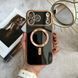 Чохол глянцевий силікон з Magsafe для iPhone 17 Pro Max Black