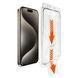 Захисне скло 10D Frame з направляючою рамкою для iPhone 14 Pro Прозорий
