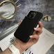 Чехол кожаный Modern Leather с магнитом MagSafe для iPhone 16 Pro Max Black