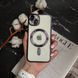 Чехол прозрачный силикон Dream ultra MagSafe для iPhone 15 Pro Purple