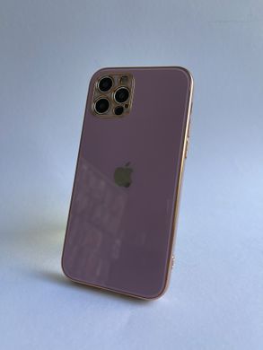 Чехол стеклянный glass case Lux для iPhone 11 Maroon