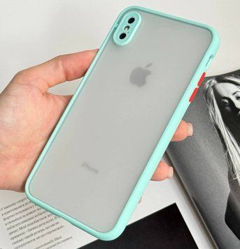 Чохол ударостійкий Avenger case Full для iPhone XS Max Sea Blue