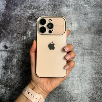Чохол матовий з захистом камери Matte Protection для iPhone 13 Gold
