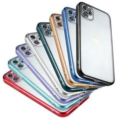Гальванический прозрачный чехол Galvanic Full для iPhone 11 Gold