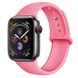 Силіконовий ремінець Watch Silicone для Apple Watch 38|40|41|42 (10 series) mm Pink