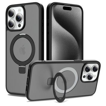 Чехол противоударный Jamb Matte с кольцом подставкой для iPhone 16 Pro Max Black