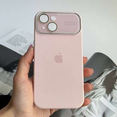 Чехол силиконовый Silicone Case Protection для iPhone 15 Pink Sand