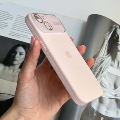 Чехол силиконовый Silicone Case Protection для iPhone 15 Pink Sand