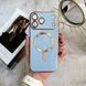 Чохол глянцевий силікон з Magsafe для iPhone 17 Pro Max, 18 Pro Max Sea Blue