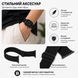 Тканевый эластичный регулируемый ремешок для Apple Watch 42|44|45|46|49mm Black