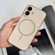 Глянцевый чехол Lume gloss с MagSafe для iPhone 16 Gold
