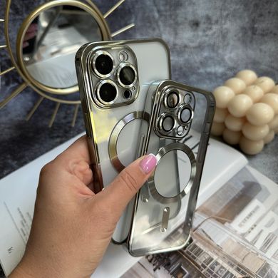 Чехол прозрачный силикон Dream ultra MagSafe для iPhone 11 Pro Silver