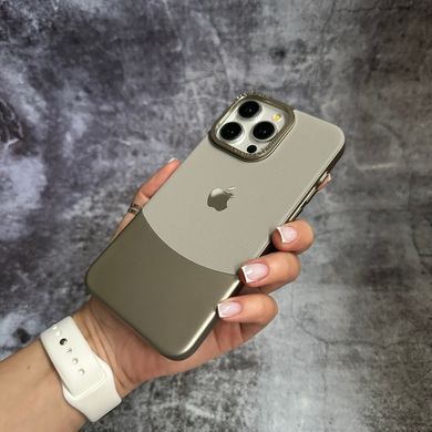 Чехол Splicing Mix Case для iPhone 13 Pro Silver