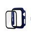 Чехол прозрачный Colored board matte для Apple Watch 40 mm / SE 40mm Navy blue