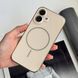Глянцевый чехол Lume gloss с MagSafe для iPhone 16 Gold