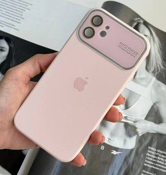 Чехол силиконовый Silicone Case Protection для iPhone 12 Pink Sand