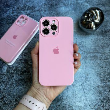 Чохол Silicone Case FULL 360 для iPhone 13 Pink