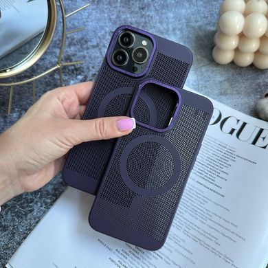 Чохол протиударний Breeze Magsafe для iPhone 12 Pro Max Purple