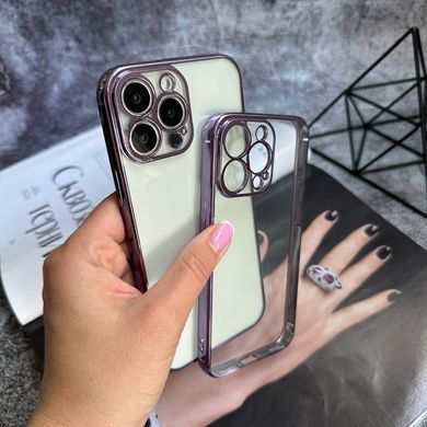 Гальванический прозрачный чехол Galvanic Full для iPhone 13 Pro Lilac
