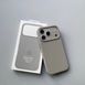 Чохол шкіряний Leather case with MagSafe анімація для iPhone 16 Pro Max Stone