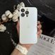 Чехол стеклянный матовый с защитой камеры Matte AG-Glass для iPhone 12 Pro Max White
