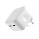 Компактний адаптер живлення Apple Dual USB-C Port 35W для Apple White