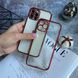 Гальванічний прозорий чохол Galvanic Full для iPhone XR Red