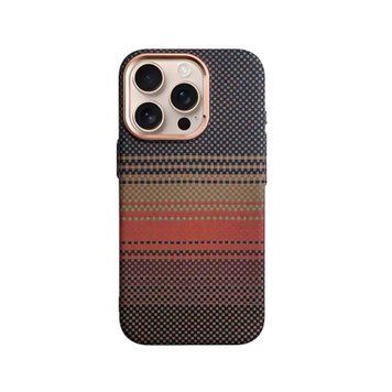 Чехол ультратонкий кевларовый с magsafe slim для iPhone 16 Pro Max Dark Grey