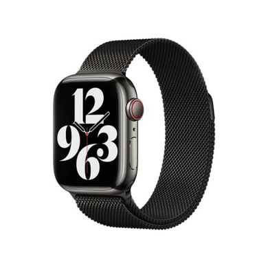 Ремешок металлический мелянская петля для Apple Watch 38|40|41|42 (10 series) mm Black
