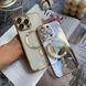 Чохол прозорий силікон Dream ultra MagSafe для iPhone 14 Pro Max Gold