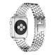 Металлический ремешок Metal Drop Band для Apple Watch 42|44|45|46|49mm Silver