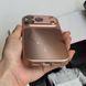Чохол імітація скла матовий в стилі 17 з MagSafe для iPhone 17 Pro Max Rose Gold