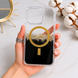 Чохол силіконовий з блискітками MagSafe для iPhone 15 Pro Max Gold
