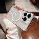 Чохол прозорий протиударний з полікарбонату та MagSafe Crystal для iPhone 15 Pro Прозорий