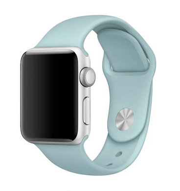 Силіконовий ремінець Watch Silicone для Apple Watch 42|44|45|46|49mm Turquoise