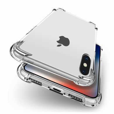 Чохол силікон ударостійкий з посиленими кутами для iPhone 7/8/SE2 Прозорий