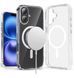 Прозорий чохол Clear Case MagSafe для iPhone 16 Прозорий