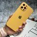 Чехол стеклянный с защитой камеры для iPhone 11 Pro Papaya