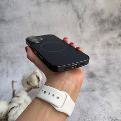 Матовый чехол MagSafe минималистичный дизайн защита и стиль Lume Case для iPhone 17 Black