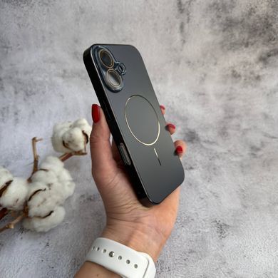 Матовый чехол MagSafe минималистичный дизайн защита и стиль Lume Case для iPhone 17 Black