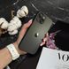Чохол скляний матовий з захистом камери Matte AG-Glass для iPhone 14 Dark Grey