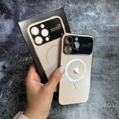 Чехол с защитой камеры Matte Protection MagSafe для iPhone 12 Pro Gold