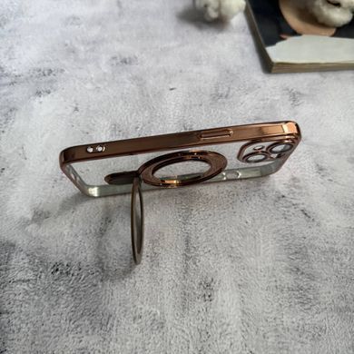 Чохол силіконовий з Magsafe Magnetic case для iPhone 15 Gold