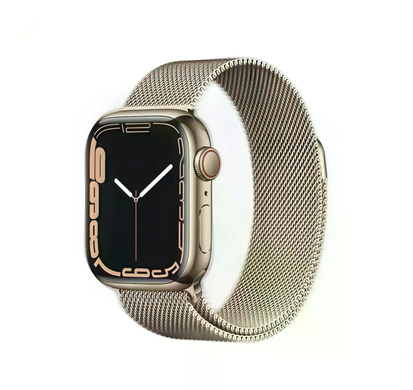 Ремешок металлический мелянская петля для Apple Watch 38|40|41|42 (10 series) mm Light Gold