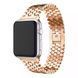Металлический ремешок Metal Drop Band для Apple Watch 42|44|45|46|49mm Champagne